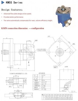 Beli KM5 490ml/R Sauer  Motor Hidrolik  Hydro Motor online manufacture